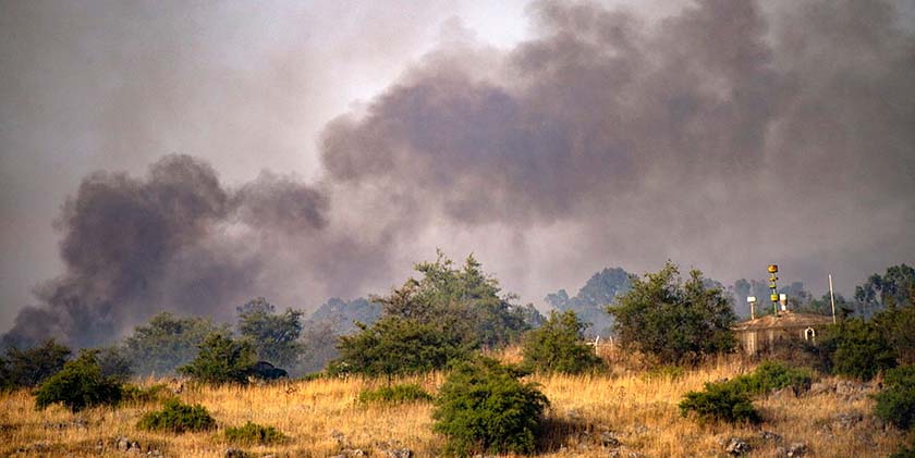 Прес-служба ЦАХАЛу: Ізраїль завдав ударів у відповідь по об’єктах «Хізбалли»