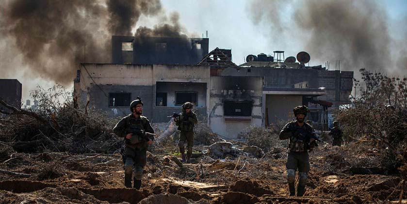 Спікер ЦАХАЛу: БТР у Газі був уражений протитанковою ракетою або вибуховим пристроєм