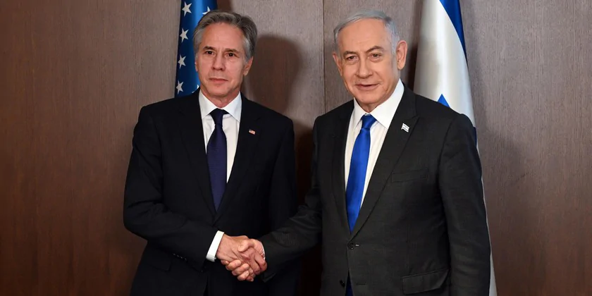 Блінкен пообіцяв Нетаніягу зняти всі обмеження на постачання зброї
