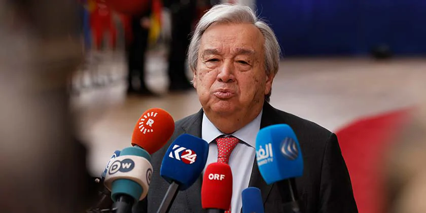 Генсек ООН про ізраїльський удар у відповідь: «Глибоко стурбований ризиком подальшої ескалації в регіоні»