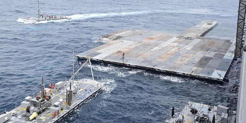 Байдена попереджали, що пірс у Газі не має сенсу, але він не прислухався