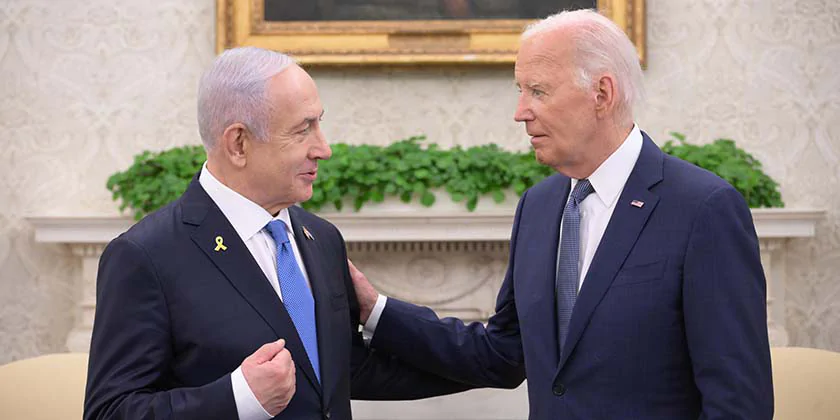 Байден та Макрон закликали до 21-денного припинення вогню в Лівані