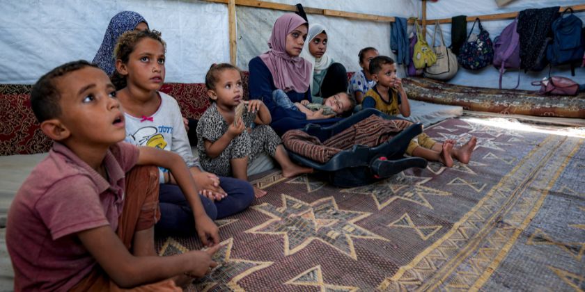 В Газі за день до очікуваної паузи в бойових діях розпочалася кампанія з вакцинації від поліомієліту