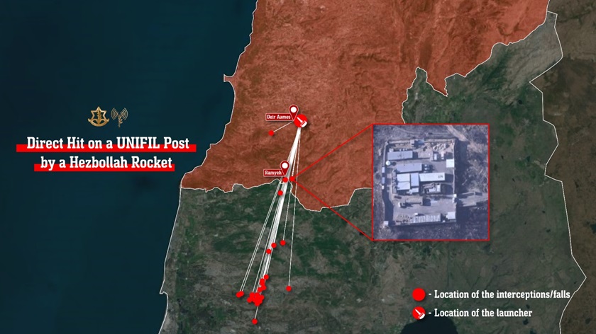 «Хізбалла» розбомбила пост UNIFIL