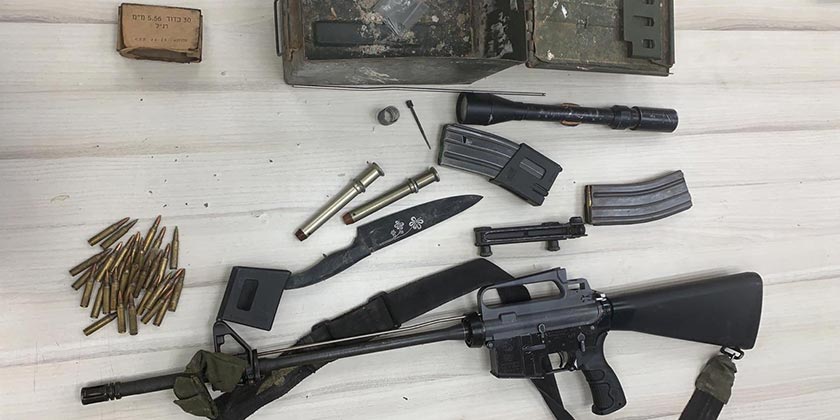 ЦАХАЛ на кордоні з Йорданією перехопив партію зброї