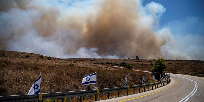 Залп із 50 ракет по Верхній Галілеї: у мошаві Авівім є поранені