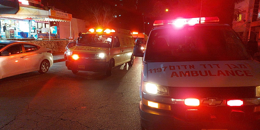 Жінка-водій в’їхала в піцерію в Рамат-ха-Шароні