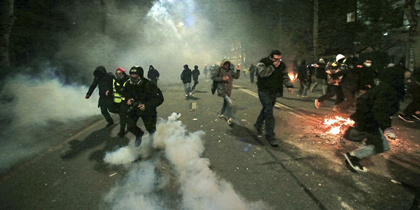 У Грузії заарештовано лідера опозиції, протести продовжуються