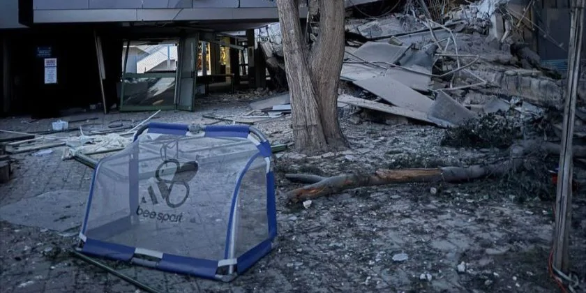 Наслідок атаки з Ємену: зруйнувалася будівля школи в Рамат-Гані