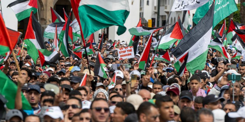 У Марокко пройшли масові протести проти Ізраїлю та війни в секторі Газа