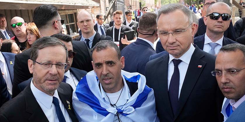 Звільнений заручник на «Марші живих»: присутність жертв 7 жовтня — «перемога духу єврейського народу»