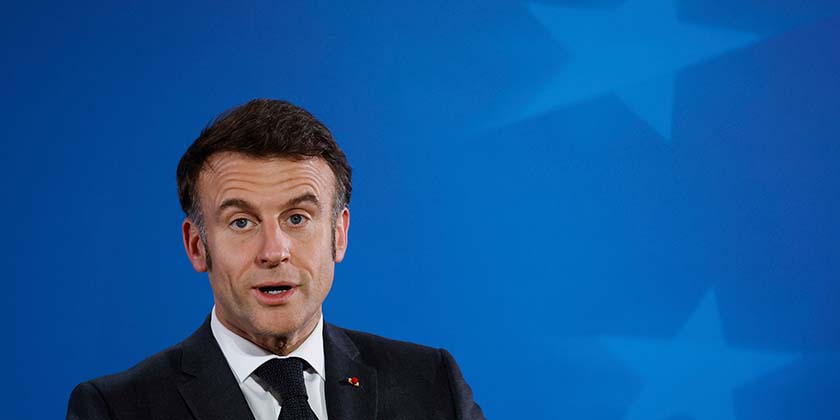 Макрон: ситуація в Газі досягла критичної точки, дії Ізраїлю — неприйнятні