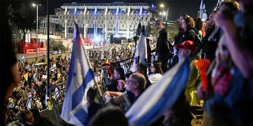 Агресивні протестувальники лише посилюють підтримку уряду Нетаньягу