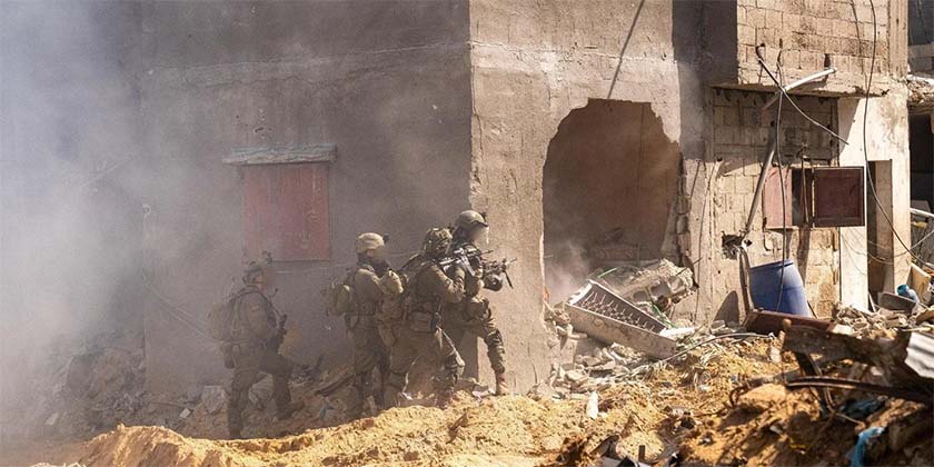 У будівлі школи в Джабалії виявили склад зброї та вхід до тунелю