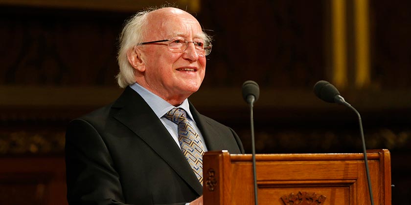 Президент Ірландії закликав до військового втручання ООН у секторі Гази