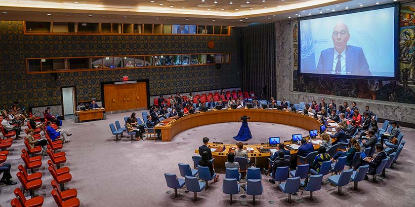 РБ ООН схвалив американський план нормалізації в секторі Газа