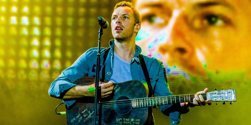 Лідер Coldplay запросив ізраїльтянок на сцену й привітав палестинців