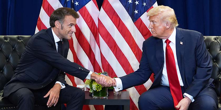 Макрон: анексія Західного берега стане «червоною лінією» для США і покладе край нормалізації