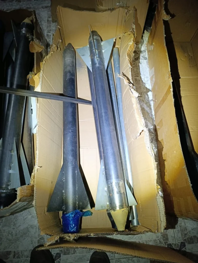 ЦАХАЛ заарештував ракетників, які обстріляли Модіїн, і виявив їхню майстерню з виробництва ракет