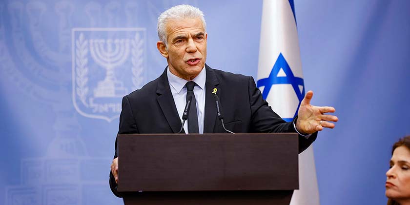 Яїр Лапід: Нетаньягу перетворив нас на протекторат