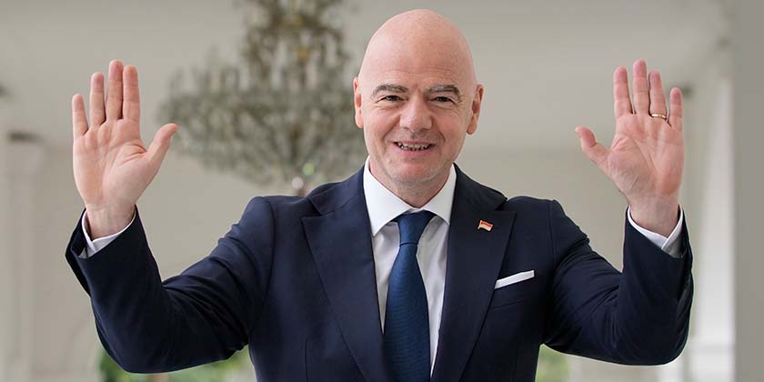 Інфантіно про відсторонення Ізраїлю: «ФІФА не може вирішити геополітичні проблеми»