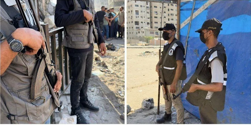 На вулиці сектору Газа вийшли озброєні силовики ХАМАСу