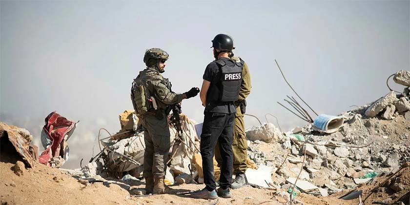 Ізраїль розглядає можливість допуску іноземних журналістів до Гази після припинення вогню