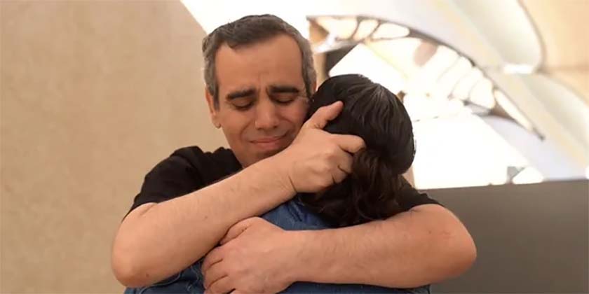 Колишнього заручника Омрі Мірана виписано з лікарні