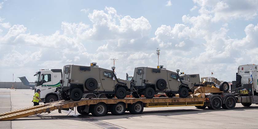 У Газі джип врізався в САУ — один солдат тяжко поранений