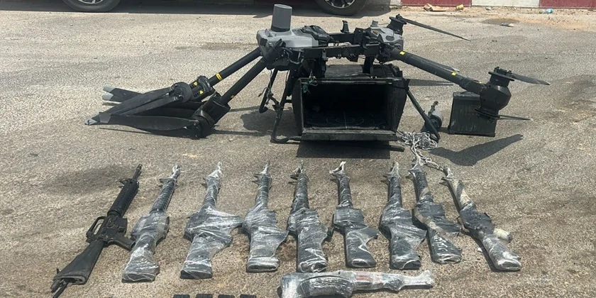 Контрабандисти біля єгипетського кордону погналися за жінкою, яка зняла їхній дрон