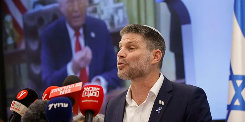 Смотрич — Нетаньягу: «Дай світу зрозуміти: палестинської держави не буде»