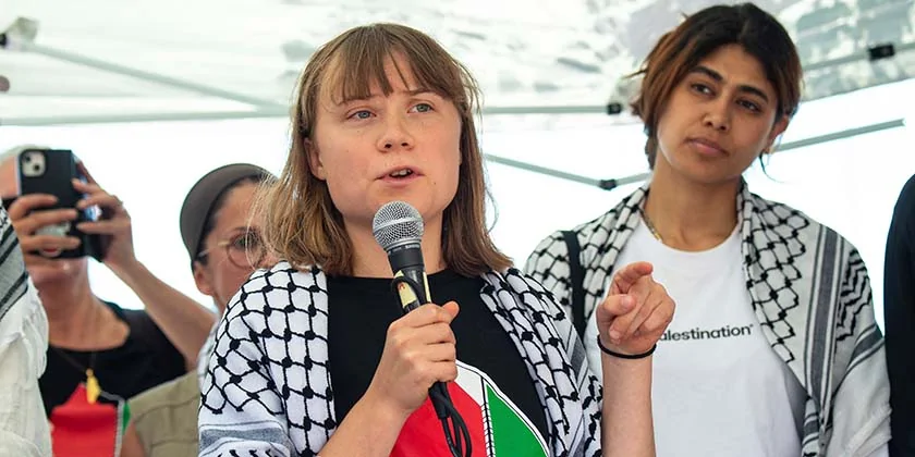 У Лондоні заарештували Грету Тунберг — відео